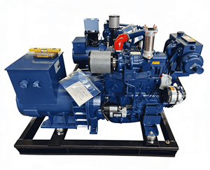 High quality marine generator sets with strong power and good adaptability at sea
