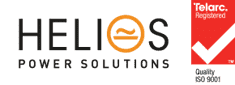 Telarc ISO 9001:2015 Certification Badge for Helios Power Solutions